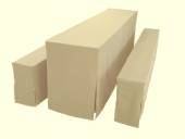 80cm Tischhusse einzeln creme, Deluxe - Serie 